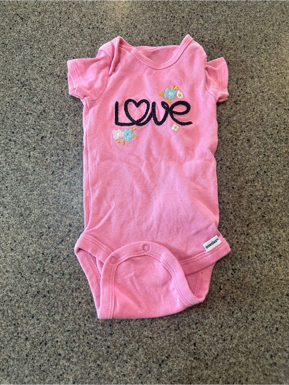 Gerber Pink Infant Bodysuit